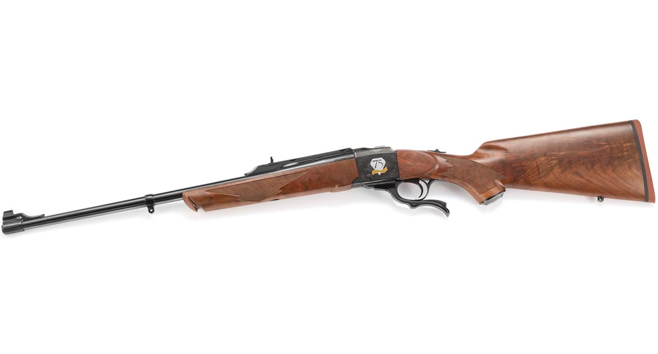 RUGER NO.1 75th Anniversary Edition 270 Win Single-Shot Rifle with Receiver Engravings